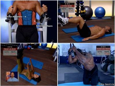 Фитнес. Тренировка пресса (2006) DVDRip