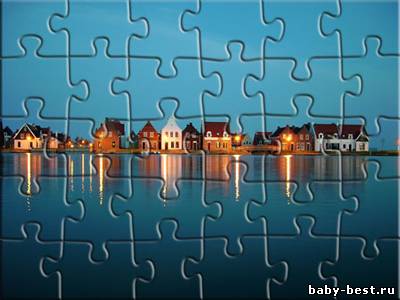 Экшен для фотошопа - Пазлы