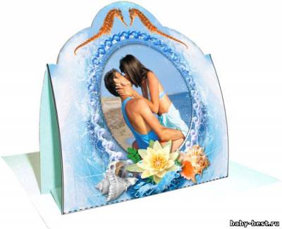 Настольная фоторамка - Романтика моря