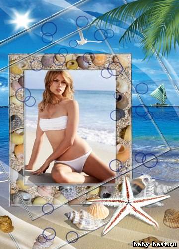 Рамка для фото - Морская звезда