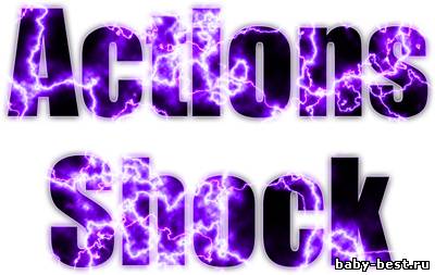 Actions Photoshop - Shock