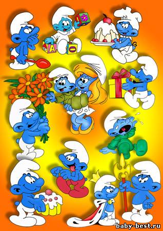 Детский клипарт - Гномы