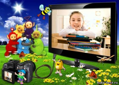 Рамка для фото - Телепузики