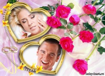 Рамка для фото - Свадебная