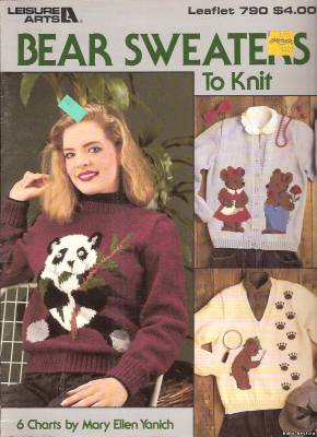 журнал: Bear Sweaters to knit
