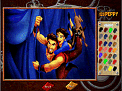 Sindbad coloring page