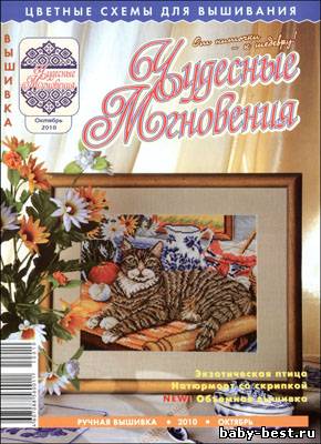 Чудесные мгновения. Ручная вышивка № 10, 2010