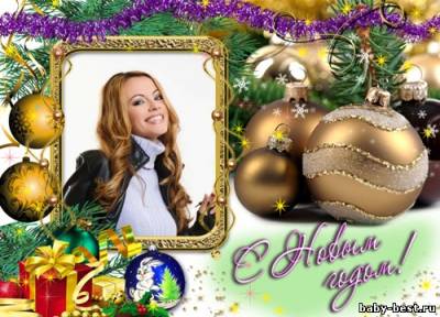 Рамка для фото - Новогодняя