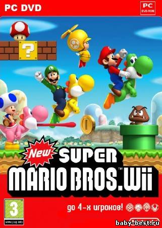 New Super Mario Bros. / Новые Супер Братья Марио (2010/RUS/PC)