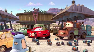 Тачки Мультачки: Байки Мэтра / Cars Toon: Mater's Tall Tales (2008-2010) BDRip (AVC)