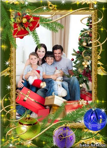 Рамка для фото - Новогодняя