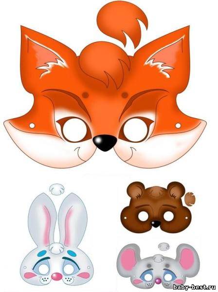 Карнавальные маски животных