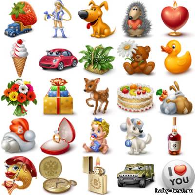 Иконки подарков В Контакте / vkontakte