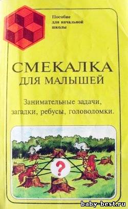 Смекалка для малышей. Занимательные задачи, загадки, ребусы, головоломки.