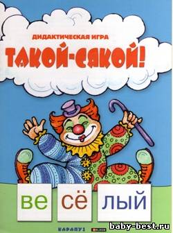 Такой-сякой! Дидактическая игра