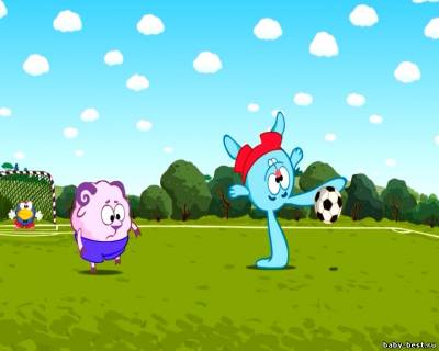 Смешарики. Футбольный драйв (2010) DVD5