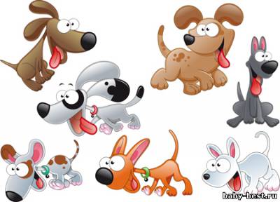 Клипарт - Собаки