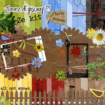 Cкрап-набор by KIKINOU