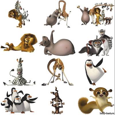 Обои / Мадагаскар 2