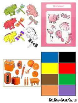 Дидактические игры. Игры с цветом