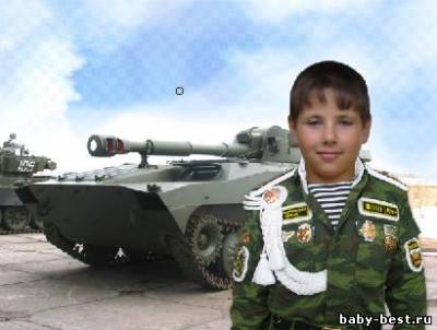 Шаблон для мальчика-23 февраля