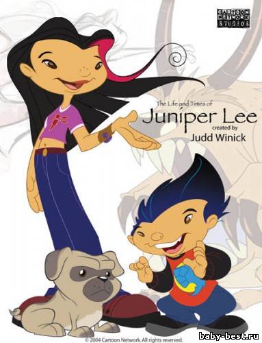 Жизнь и приключения Джунипер Ли / The life and times of Juniper Lee (1-3 Сезоны) (2005) SATRip