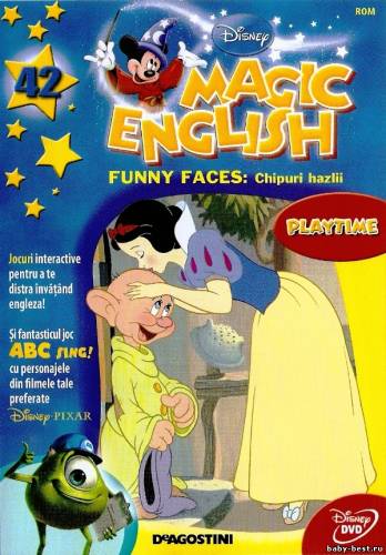 Английский язык с героями Диснея (Часть 42. Веселые лица) / Disney's Magic English - Funny Faces: Playtime (2010) DVD5