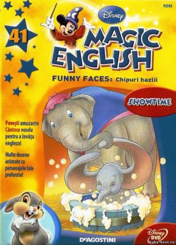 Английский язык с героями Диснея (Часть 41. Веселые лица) / Disney's Magic English - Funny Faces: Showtime (2009) DVD5+DVDRip