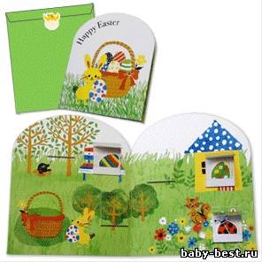 Canon Creative Park - Easter Card, Envelope, Basket... / Пасхальные открытки, конвертики, корзинки... (pdf, npg)
