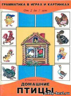 Домашние птицы. Грамматика в картинках