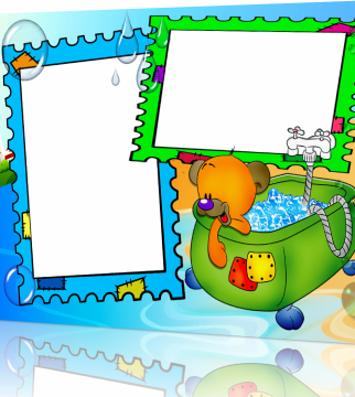 [Детские] Рамки детские для купания