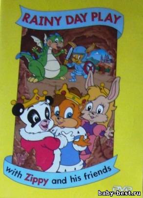 Зиппи. Игры в дождливый день. (Английский язык) / Zippy - Rainy Day Play /2005/ DVD5 + DVDRip
