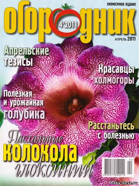 Огородник №4 (апрель 2011)