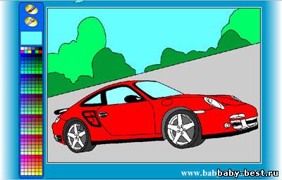 Флеш-раскраски "ДЛЯ МАЛЬЧИКОВ"