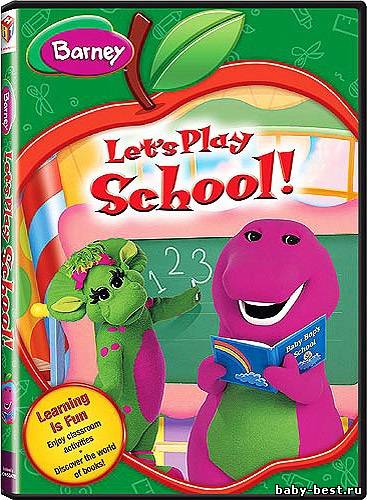Барни - Давай играть в школу / Barney - Let's Play School (1999) DVDRip