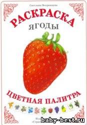 Ягоды.Раскраска