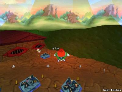 Базз Лайтер. Космические приключения / Disney Pixar's Buzz Lightyear of Star Command Action Game (2010/Новый Диск/RUS)