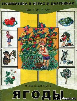 Ягоды. Грамматика в играх и картинках