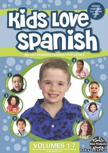 Дети любят испанский язык / Kids Love Spanish: Volumes 1-7 DVD /2007/ DVDRip