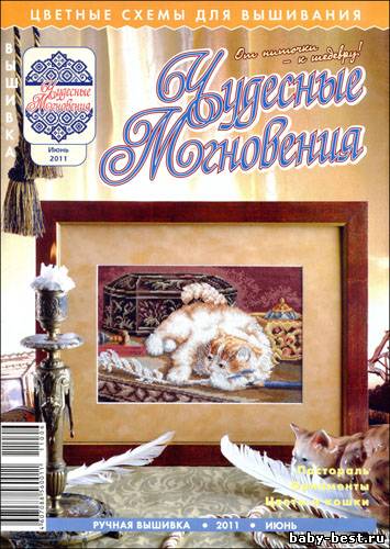 Чудесные мгновения. Ручная вышивка № 6 2011