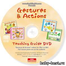 Genki English - Lesson Plans Book, CD's Vol. 1-10, "Gestures & Actions" Teaching Guide DVD (2011) SWF, PDF, DVD+DVDRip