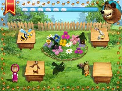 Маша и медведь. Развивающие задания для малышей (2011/RUS)