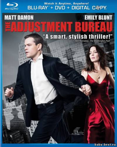 Меняющие реальность / The Adjustment Bureau (2011/BDRip/HDRip)