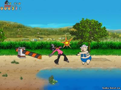 Ну, погоди! Выпуск 5: По следам зайца (2010/RUS)