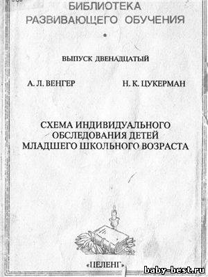 Схема индивидуального обследования детей младшего школьного возраста