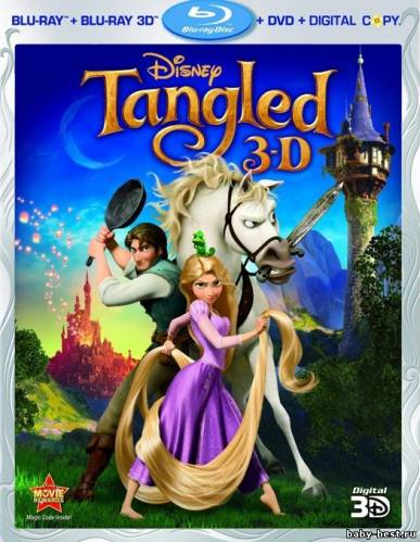Рапунцель: Запутанная история 3Д/ Tangled 3D (2011/BDrip)