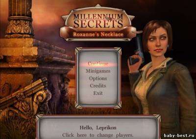 Секреты Тысячелетия 2: Ожерелье Роксаны/Millennium Secrets 2: Roxanne's Necklace Final (2011/ENG)