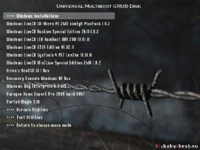 Universal MultiBoot Disk 8.0RC + Universal Multiboot USB Disk (Multi)