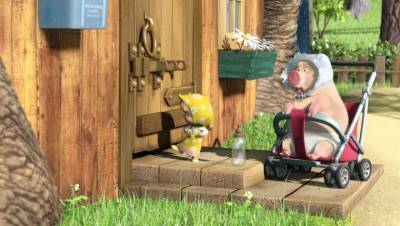 Маша и медведь / Большая стирка Серия 18 (2011) DVDRip