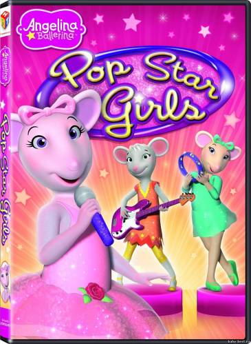 Анджелина Балерина: Девушки Pop Звезды / Angelina Ballerina: Pop Star Girls (2011) DVD5+DVDRip [ENG/SPN/FRN]